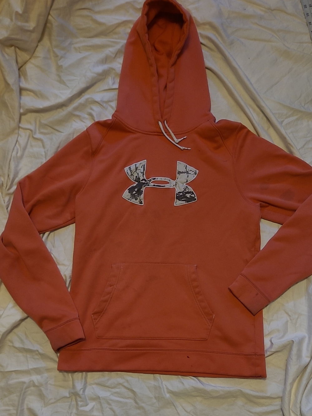 Under Armour Pink Fleece Pullover Crewneck